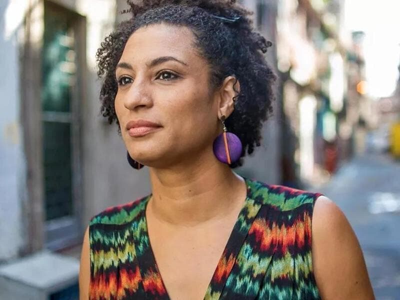 Marielle Franco foi executada, junto com seu motorista, em março de 2018.  - Reprodução/Youtube