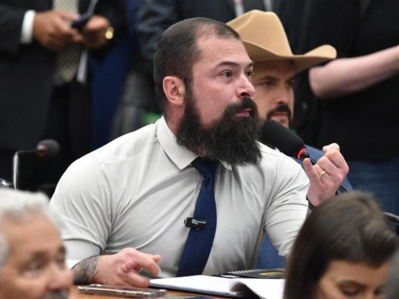 Deputado Delegado Paulo Bilynskyj (PL-SP), relator da matéria. - Zeca Ribeiro/Câmara dos Deputados