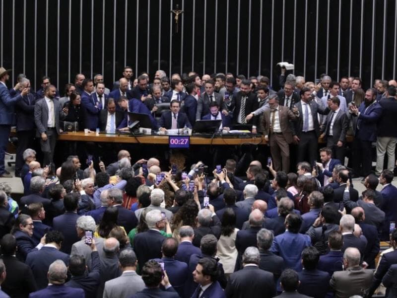 Ocupação ocorreu em 6 de agosto. - Bruno Spada/Câmara dos Deputados