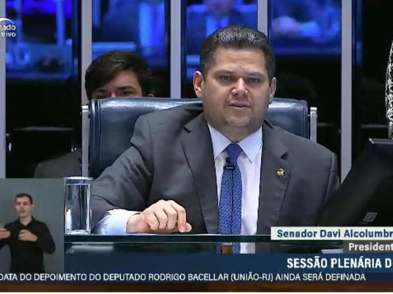 Davi Alcolumbre quer pautar PL da Dosimetria ainda em dezembro - Reprodução/YouTube