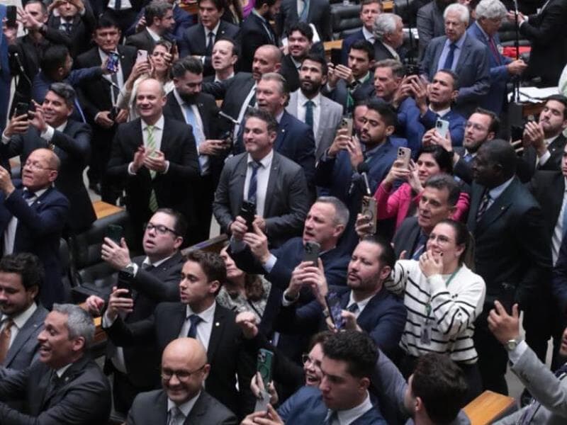 Veja como votaram os deputados no PL da Dosimetria. - Bruno Spada/Câmara dos Deputados