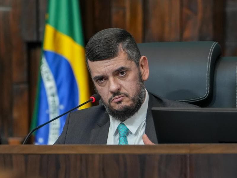 Rodrigo Bacellar, presidente afastado da Alerj. - Thiago Lontra/Alerj
