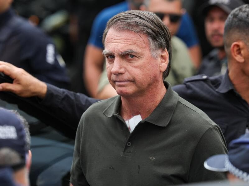 Ex-presidente Bolsonaro está preso por ordem do STF. - Fabio Rodrigues-Pozzebom/Agência Brasil