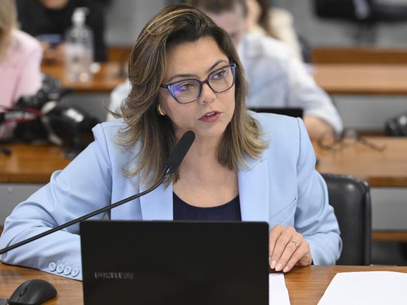 Relatora, Leila Barros defendeu a aprovação do projeto na Comissão de Assuntos Sociais. - Edilson Rodrigues/Agência Senado
