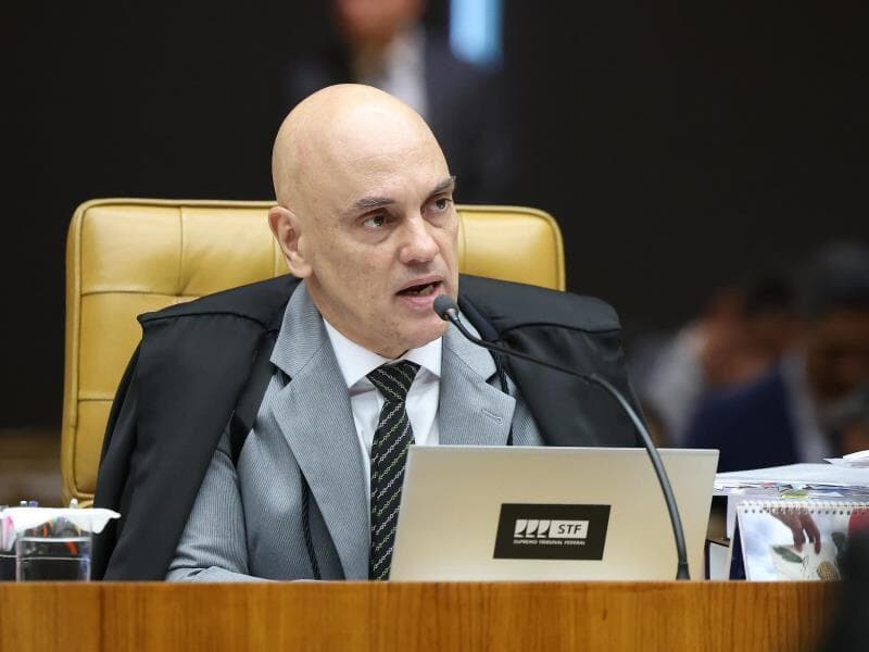 Moraes é relator do processo. - Luiz Silveira/STF