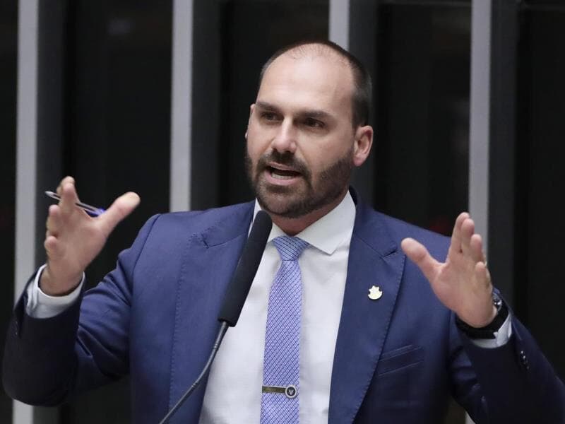 Eduardo Bolsonaro. - Zeca Ribeiro/Câmara dos Deputados