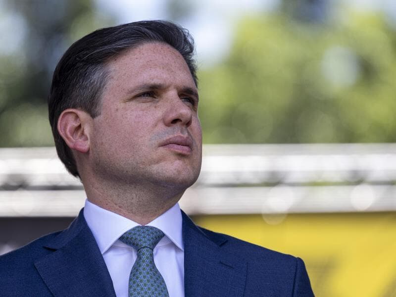 Hugo Motta diz que decisão de Flávio Dino não aponta irregularidades em emendas. - Danilo Verpa/Folhapress