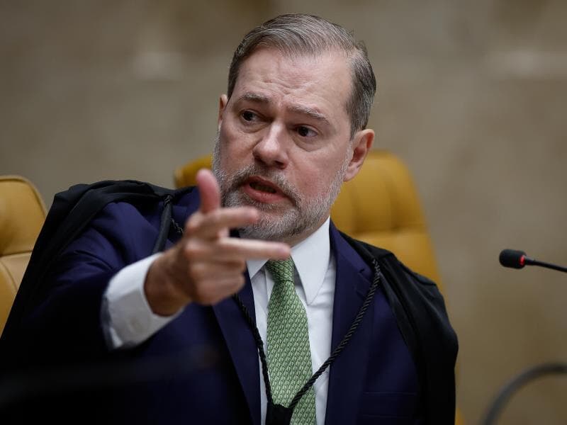 Dias Toffoli relata o caso Banco Master no STF. - Pedro Ladeira/Folhapress