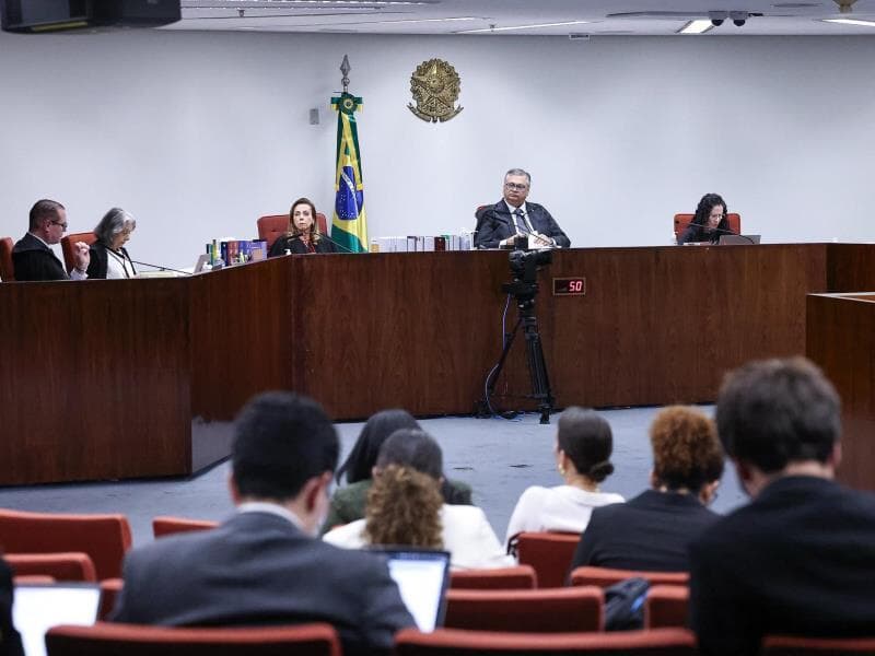 Julgamento do Núcleo 2 encerra sessões da ação penal do golpe em 2025, restando apenas o Núcleo 5. - Antonio Augusto/STF