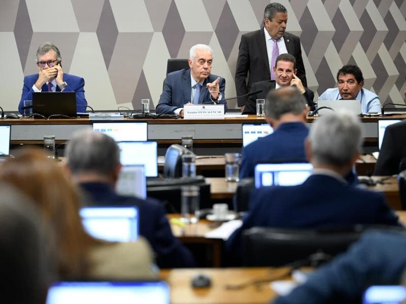 Projeto está previsto para votação em plenário ainda hoje.
- Andressa Anholete/Agência Senado Projeto está previsto para votação em plenário ainda hoje.
- Andressa Anholete/Agência Senado