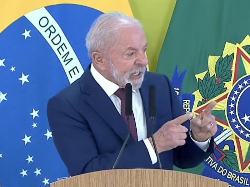 Evento foi realizado no Palácio do Planalto. - Reprodução/YouTube