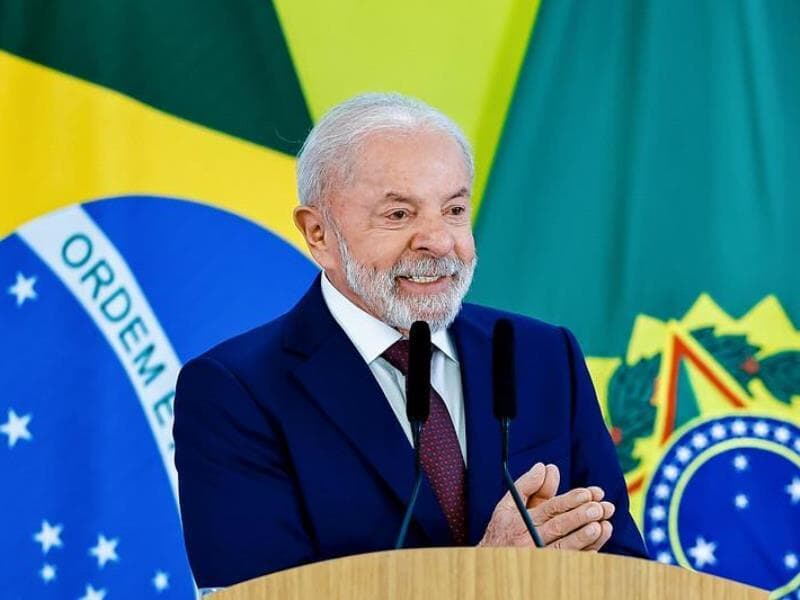 Em agosto de 2023, o índice de aprovação a Lula chegou a 54,3%, o ponto mais alto registrado pelo instituto desde o início do atual governo. A partir daí, a aprovação recuou de forma gradual. - Ricardo Stuckert/PR
