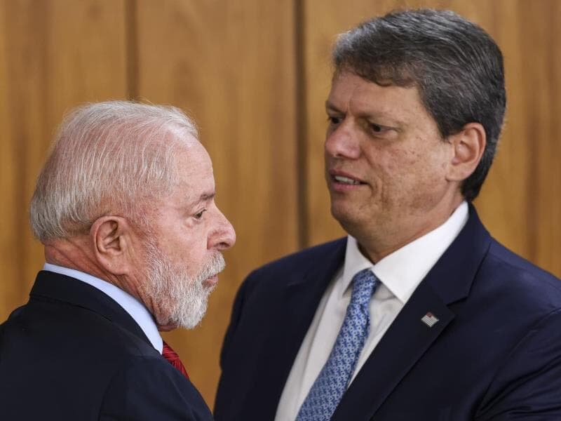 Cenário eleitoral aponta Lula e Tarcísio tecnicamente empatados no segundo turno. - Marcelo Camargo/Agência Brasil