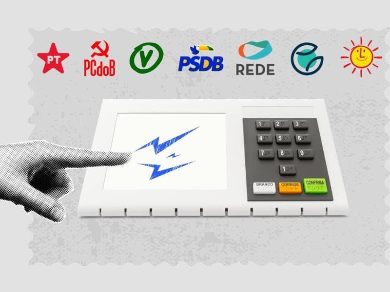 Enquanto coligações duram só o período eleitoral, federações exigem união por 4 anos. - Arte Congresso em Foco