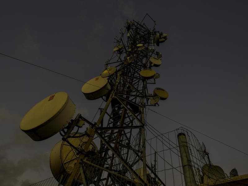 Vista da Pedra de São Domingos, em Camanducaia (MG), que abriga diversas antenas de telecomunicações; - Lucas Lacaz Ruiz/Folhapress