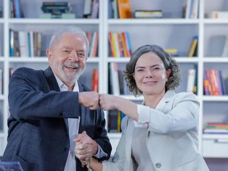 Gleisi contesta apoio da revista britânica a Tarcisio de Freitas. - Ricardo Stuckert/PR