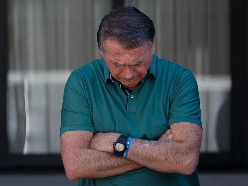 Bolsonaro estava internado desde 24 de dezembro. - Pedro Ladeira/Folhapress