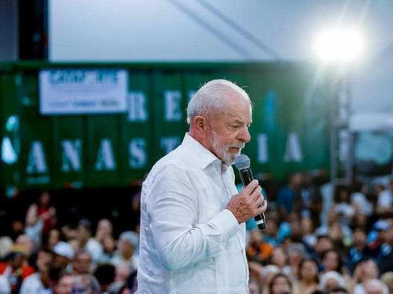 O presidente Lula afirmou que pretende vetar o projeto. - Ricardo Stuckert/PR