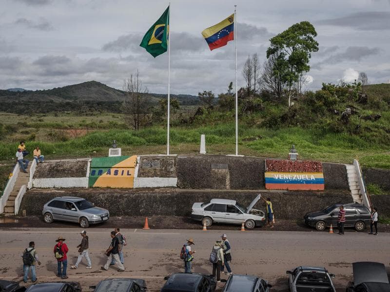 Estima-se que cerca de 7,9 milhões de venezuelanos deixaram o país desde 2014. - Avener Prado/Folhapress