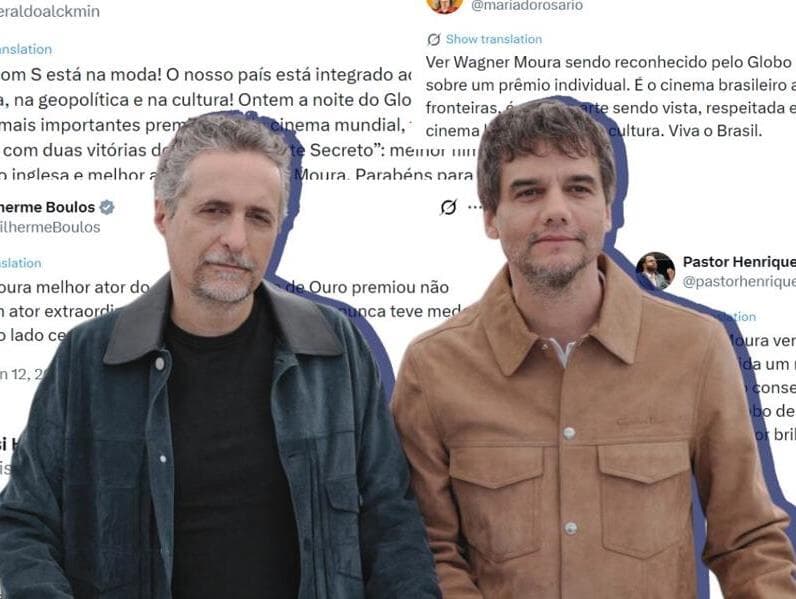 Central do Brasil foi o último filme a ser prestigiado na categoria.  - Reprodução/Instagram/@wagnermoura_brasil