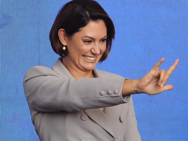 Michelle respondeu às críticas no X. - Gabriel Silva/RasPress/Folhapress