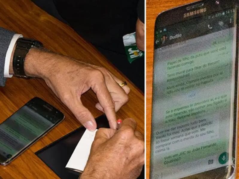 "Não vou te visitar na Papuda", disse Bolsonaro a Eduardo em 2017. - Lula Marques