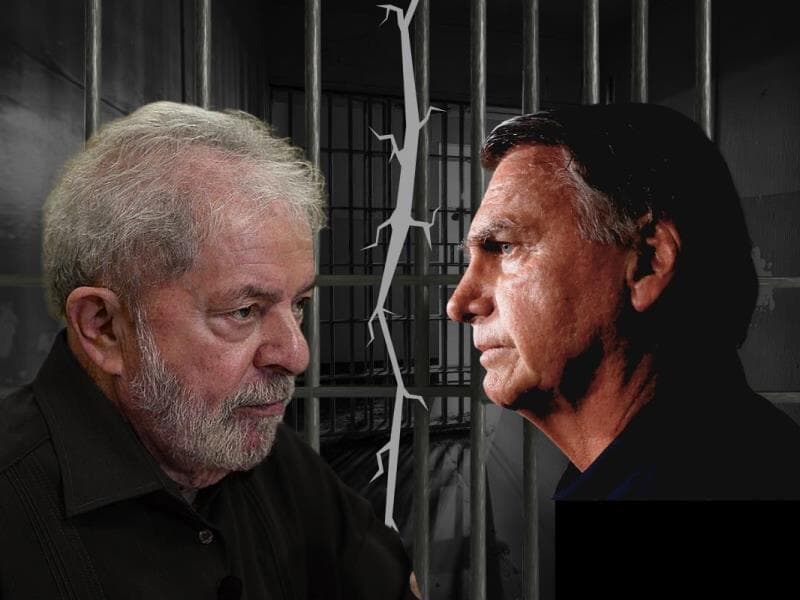 Tanto Lula quanto Bolsonaro ficaram custodiados em salas de Estado Maior. - Ricardo Stuckert e Gabriela Biló/FolhaPress | Arte Congresso em Foco