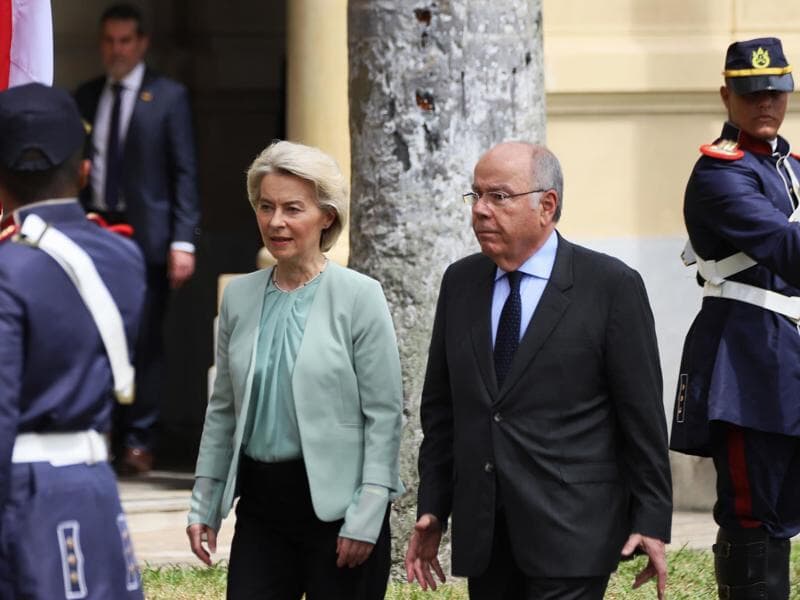 O ministro das Relações Exteriores, Mauro Vieira, representou o Brasil na cerimônia de assinatura. - Charles Sholl/Brazil Photo Press/Folhapress