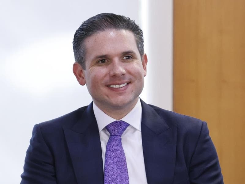 Presidente da Câmara, Hugo Motta destacou potencial econômico do acordo comercial.  - Marina Ramos/Câmara dos Deputados