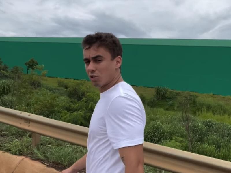 Nikolas inicia caminhada até Brasília contra prisão de Bolsonaro - Reprodução/Instagram