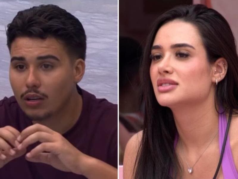 Pedro Espindola e Jordana Morais. - Reprodução/TV Globo