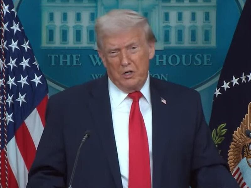 Conselho da Paz de Trump ficará responsável por fiscalizar a implementação do acordo de paz na Faixa de Gaza. - White House/Reprodução