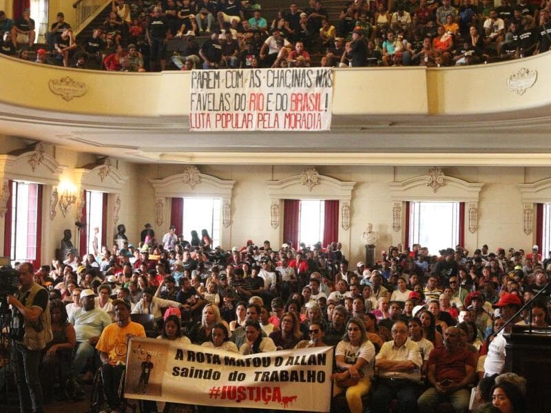 Audiência Pública Operação Escudo/Verão, organizada pela Ouvidoria de Polícia de São Paulo e Ouvidoria Nacional dos Direitos Humanos.  - Rovena Rosa/Agência Brasil