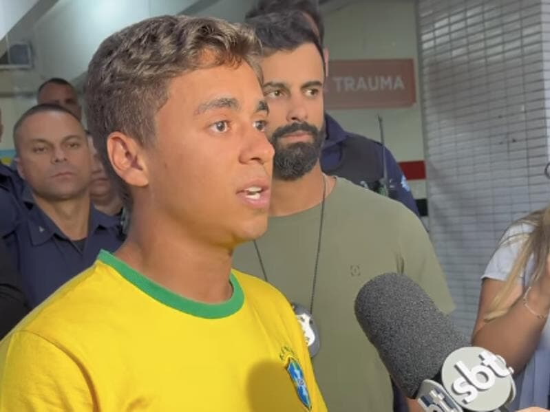 "Não foi por irresponsabilidade", diz Nikolas após raio atingir ato - Reprodução/Instagram