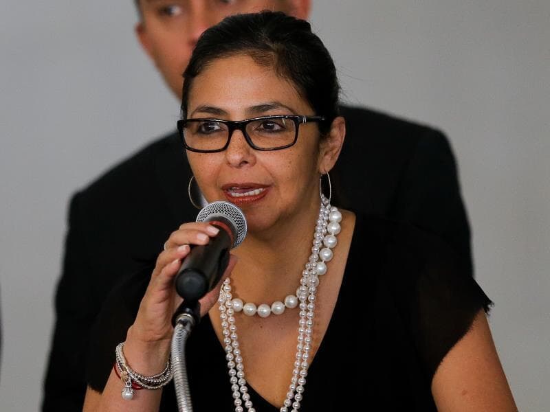 Rodriguez tomou posse como presidente interina em 5 de janeiro. - Alan Marques/Folhapress