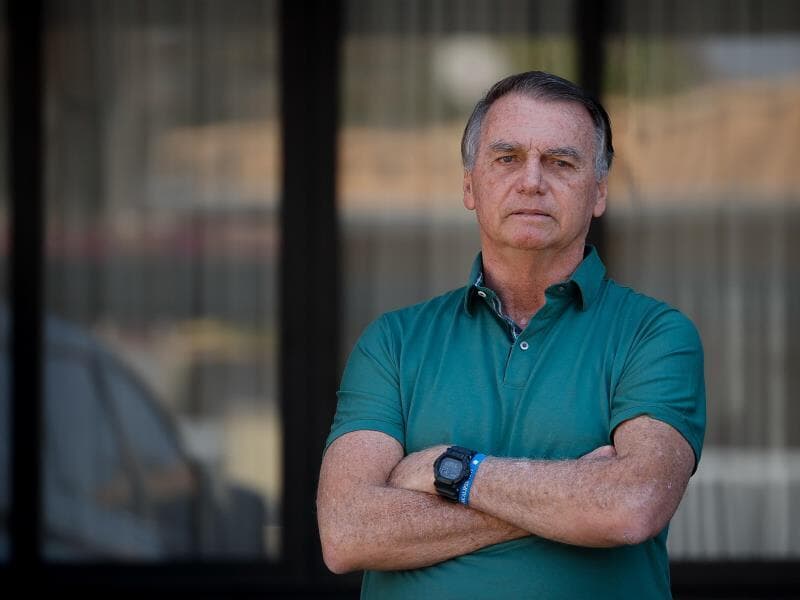 Bolsonaro está detido na Papudinha desde 15 de janeiro. - Pedro Ladeira/Folhapress