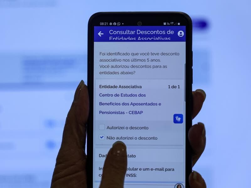 Plataforma Meu INSS fica indisponível a partir desta terça-feira (27). - Joédson Alves/Agência Brasil