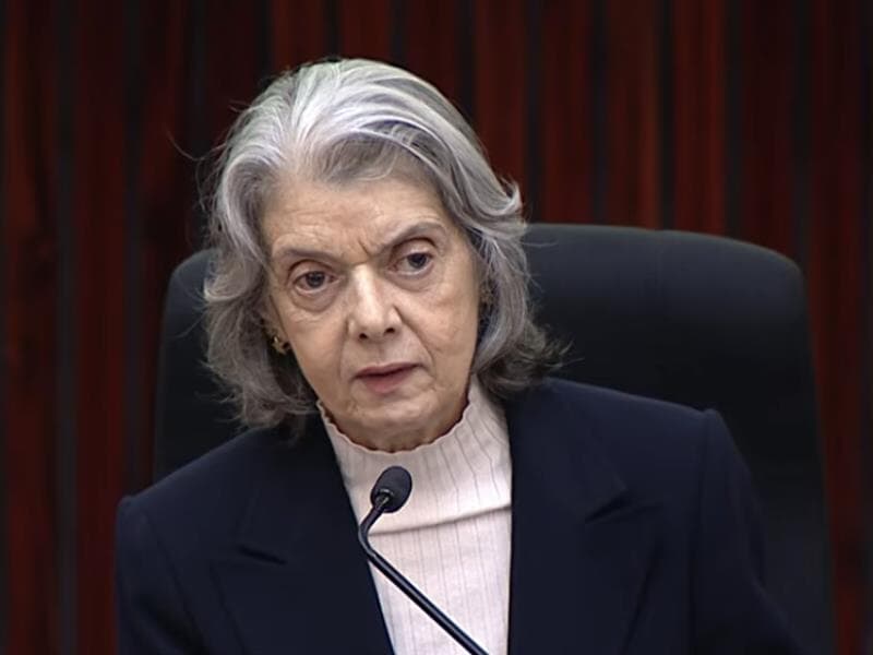 "Todo poder emana do povo", diz Cármen Lúcia sobre as eleições - Reprodução/Youtube