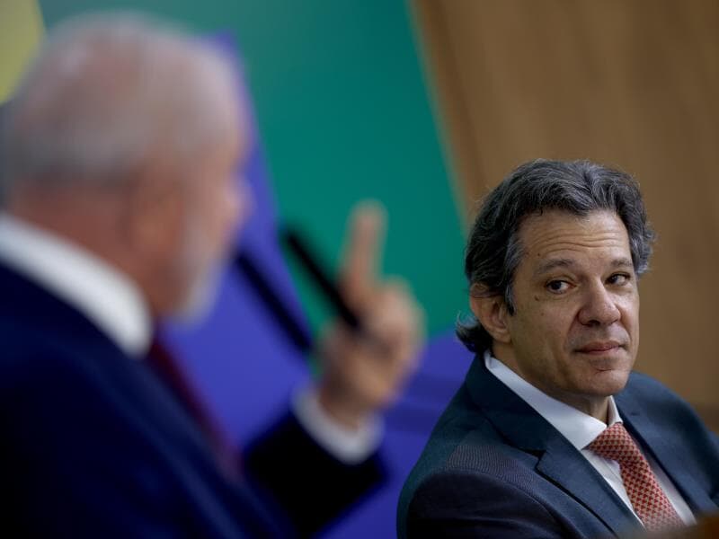 Haddad diz que conversará com Lula sobre a data em que deixará a Fazenda. - Pedro Ladeira/Folhapress