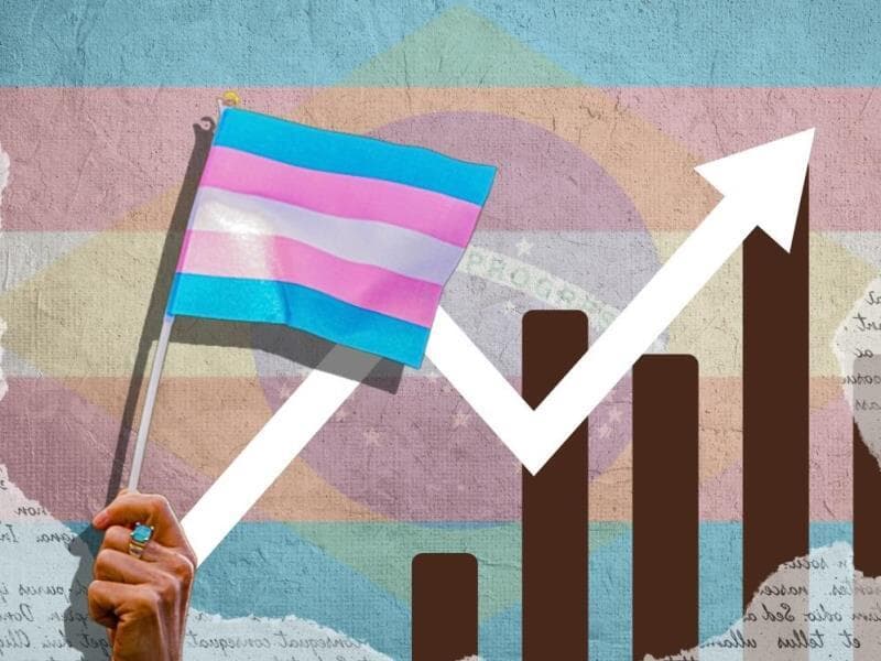 Perfil predominante das vítimas segue sendo de travestis e mulheres trans jovens. - Arte Congresso em Foco