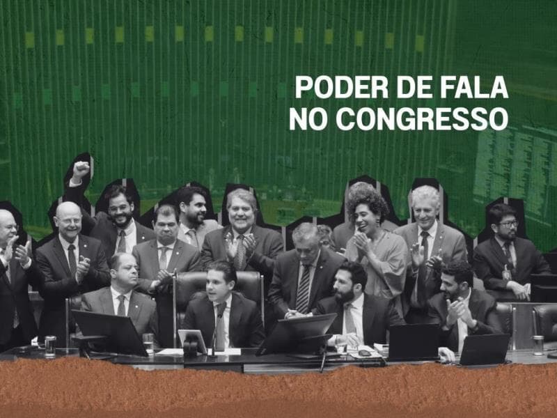 No Congresso, falar é um direito do parlamentar. - Bruno Spada/Câmara dos Deputados | Arte Congresso em Foco