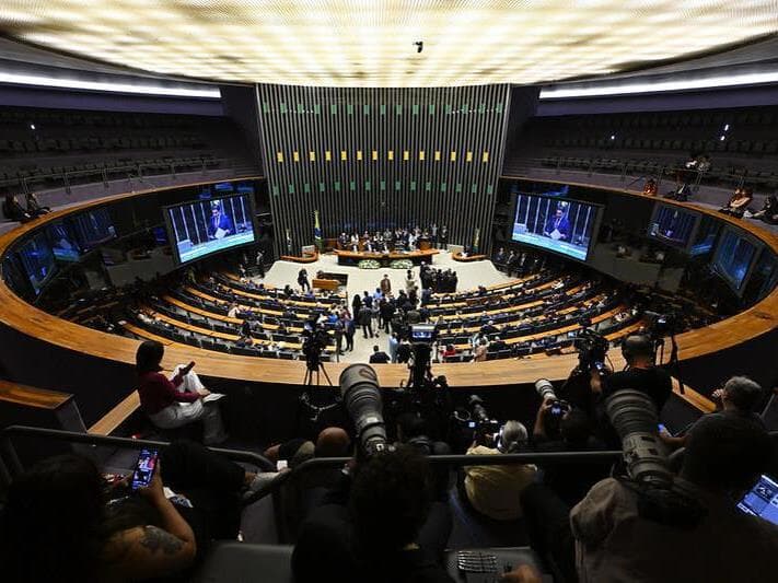 Sessão de abertura do ano legislativo de 2026; governo e Congresso apresentaram suas prioridades. - Marcos Oliveira/Agência Senado