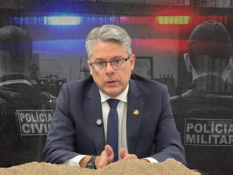 Alessandro Vieira também é delegado da Polícia Civil. - Reprodução/YouTube | Arte Congresso em Foco