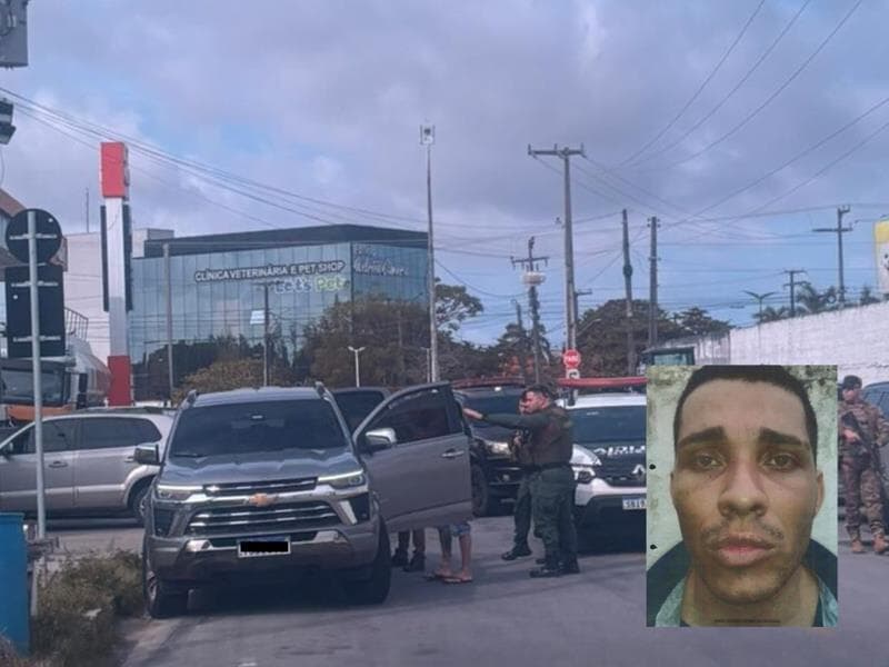 El Cid foi identificado durante abordagem em rodovia. - Reprodução/MPSP e PMCE | Arte Congresso em Foco