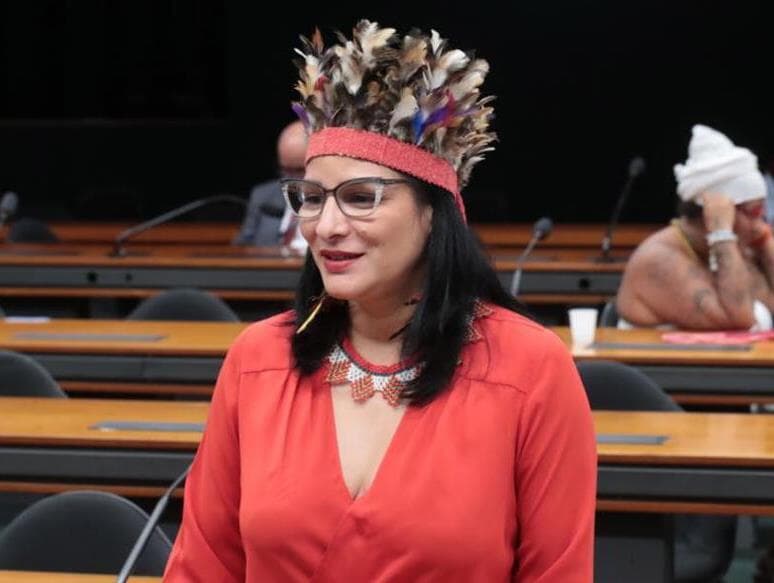 Autodeclarada indígena, Juliana Cardoso presidirá a Comissão dos Povos Indígenas em 2026. - Bruno Spada/Agência Câmara