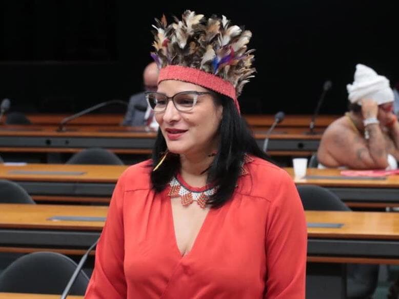 Autodeclarada indígena, Juliana Cardoso presidirá a Comissão dos Povos Indígenas em 2026. - Bruno Spada/Agência Câmara
