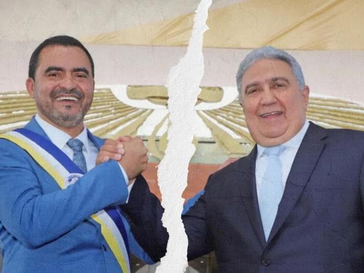 Wanderlei Barbosa desalojou o vice Laurez Moreira do Palácio e o transferiu para um prédio comercial. - Governo do Tocantins