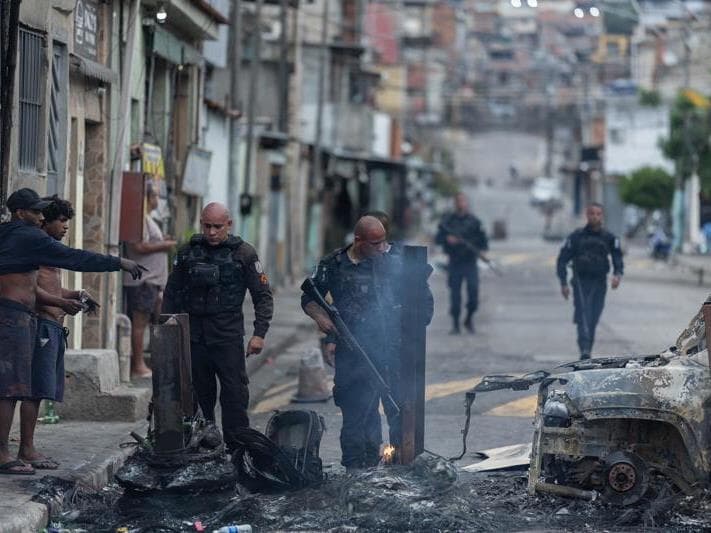 Operação Contenção é considerada a mais letal da história do Rio de Janeiro.  - Eduardo Anizelli/Folhapress