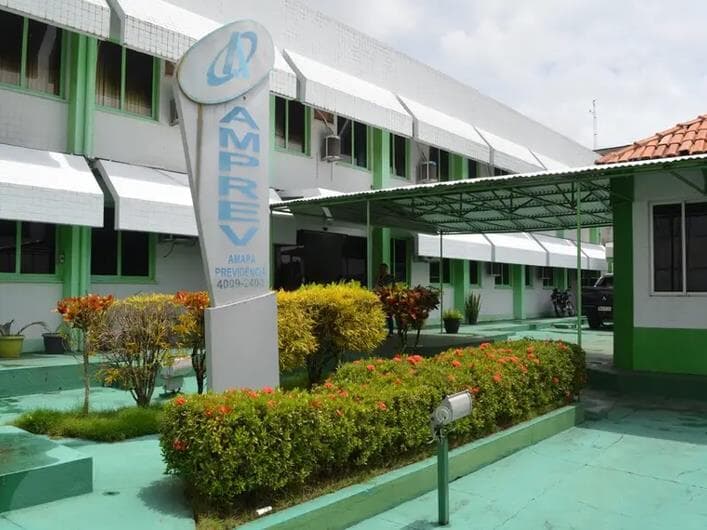 Sede da Amprev em Macapá. Fundo investiu R$ 400 milhões no Banco Master. - Ascom/Governo do Amapá