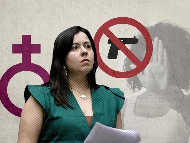 Texto de Sâmia Bomfim endurece critérios de idoneidade para posse e registro de armamentos. - Kayo Magalhães/Câmara dos Deputados | Arte Congresso em Foco